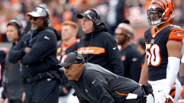 Marvin Lewis , The Canadian Press Marvin Lewis
