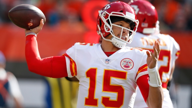 Patrick Mahomes, The Canadian Press Patrick Mahomes