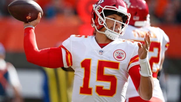 Patrick Mahomes, The Canadian Press Patrick Mahomes