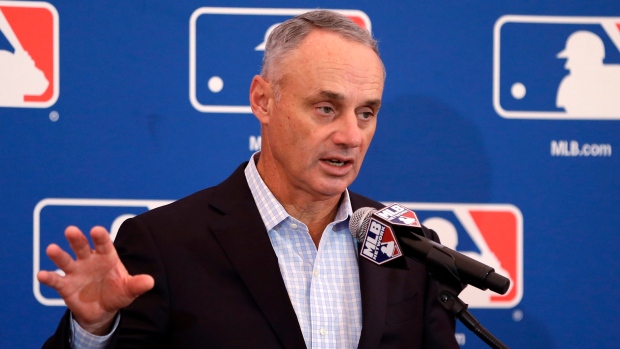 Rob Manfred, The Canadian Press Rob Manfred