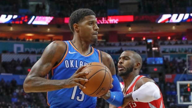 Paul George Chris Paul, The Canadian Press Paul George Chris Paul