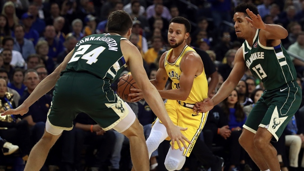 Stephen Curry, The Canadian Press Stephen Curry