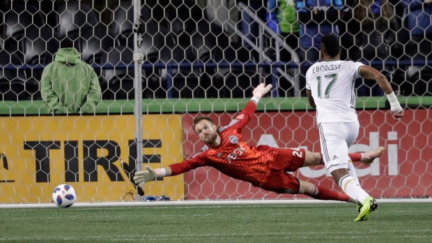 Sebastian Blanco and Stefan Frei, The Canadian Press Sebastian Blanco and Stefan Frei