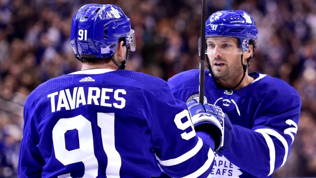 John Tavares Ron Hainsey, The Canadian Press John Tavares Ron Hainsey