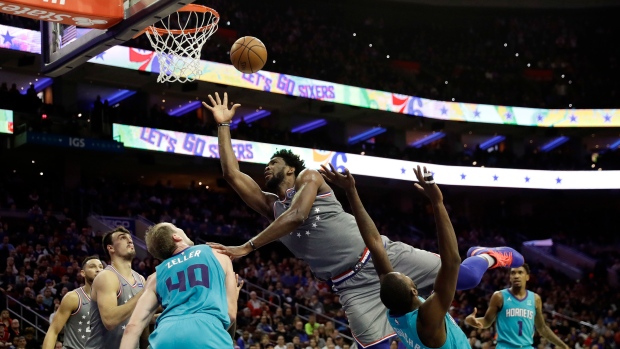 Joel Embiid, The Canadian Press Joel Embiid