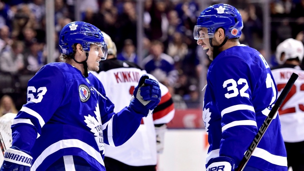 Tyler Ennis, Josh Leivo, The Canadian Press Tyler Ennis, Josh Leivo