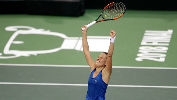 Barbora Strycova, The Canadian Press Barbora Strycova