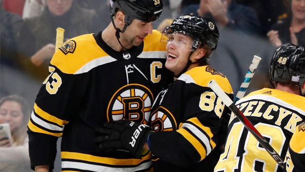 David Pastrnak Zdeno Chara, The Canadian Press David Pastrnak Zdeno Chara