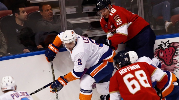Aleksander Barkov Nick Leddy Mike Hoffman Ryan Pulock, The Canadian Press Aleksander Barkov Nick Leddy Mike Hoffman Ryan Pulock