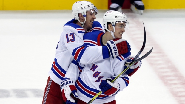 Jimmy Vesey and Kevin Hayes, The Canadian Press Jimmy Vesey and Kevin Hayes
