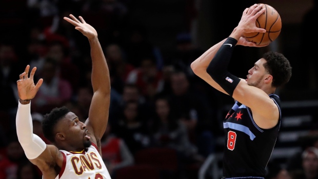 Zach LaVine and David Nwaba , The Canadian Press Zach LaVine and David Nwaba