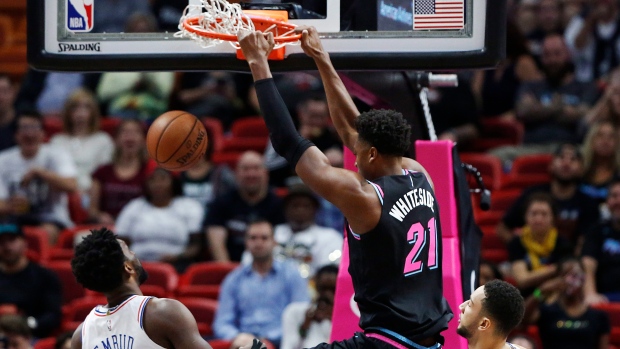 Hassan Whiteside, The Canadian Press Hassan Whiteside
