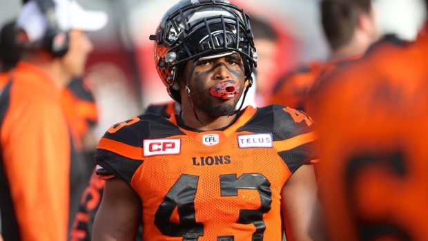 Jordan Herdman, BC Lions Jordan Herdman