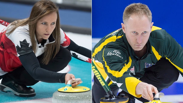 Rachel Homan and Brad Jacobs , The Canadian Press Rachel Homan and Brad Jacobs