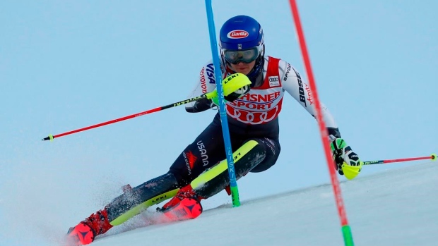 Shiffrin leads Olympic champ Hansdotter in World Cup slalom Article Image 0