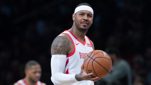 Carmelo Anthony, The Canadian Press Carmelo Anthony