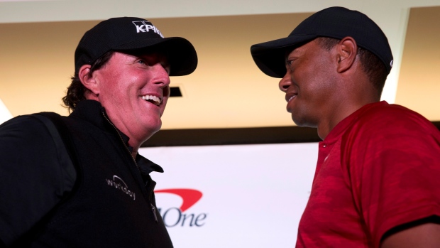 Phil Mickelson Tiger Woods