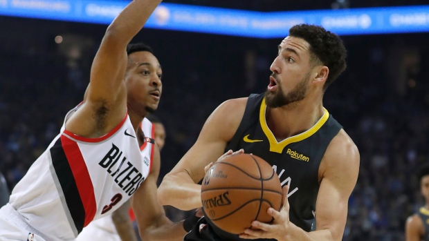 Klay Thompson, The Canadian Press Klay Thompson