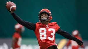 Stampeders release veteran WR Ambles