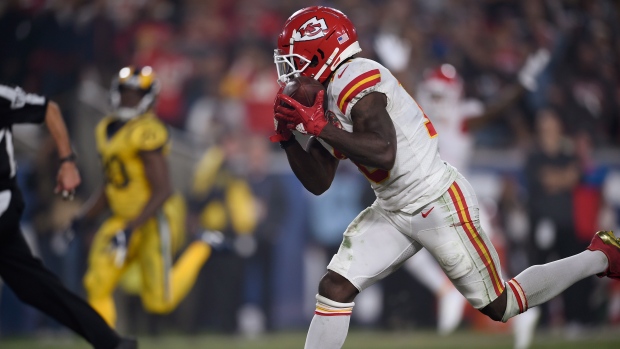 Tyreek Hill , The Canadian Press Tyreek Hill