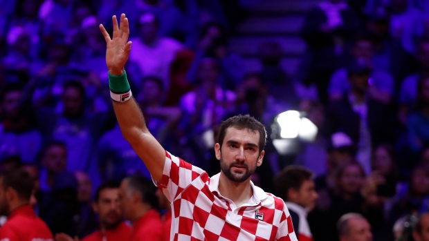 Croatia's Marin Cilic