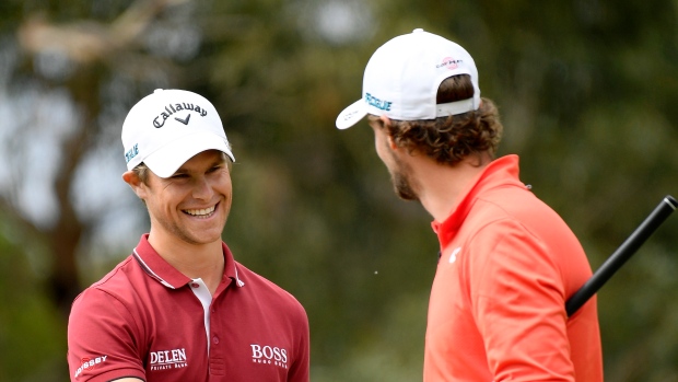Belgium's Thomas Detry and Thomas Pieters, The Canadian Press Belgium's Thomas Detry and Thomas Pieters