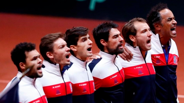 French Davis Cup team, The Canadian Press French Davis Cup team
