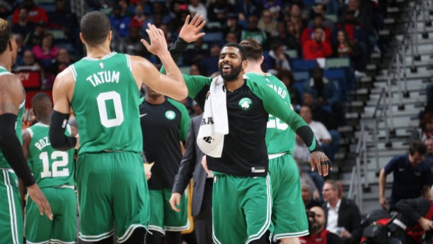 Boston Celtics celebrate 