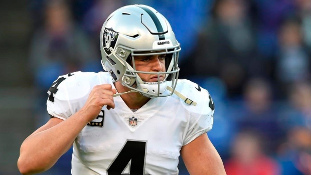 Derek Carr, The Canadian Press Derek Carr