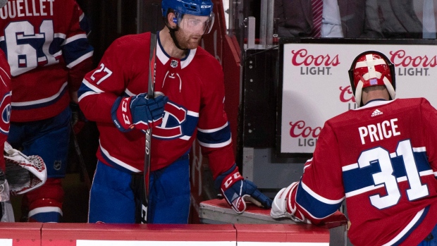 Karl Alzner and Carey Price