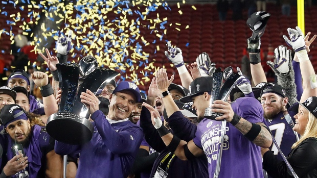 Northwestern celebrates, The Canadian Press Northwestern celebrates