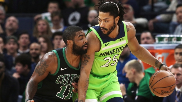 Kyrie Irving Derrick Rose, The Canadian Press Kyrie Irving Derrick Rose