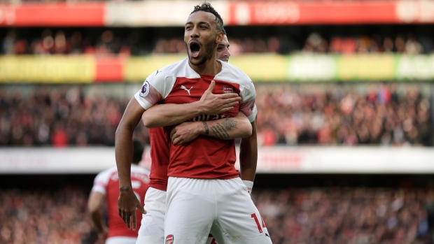 Pierre-Emerick Aubameyang, The Canadian Press Pierre-Emerick Aubameyang