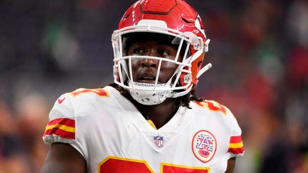Kareem Hunt , The Canadian Press Kareem Hunt
