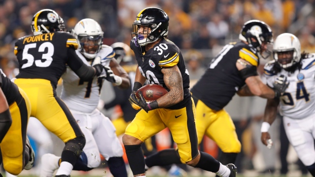 James Conner , The Canadian Press James Conner
