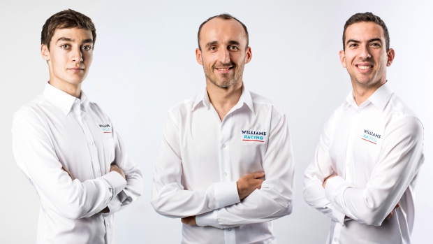 George Russell Robert Kubica Nicholas Latifi