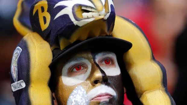 Ravens fan, The Canadian Press Ravens fan