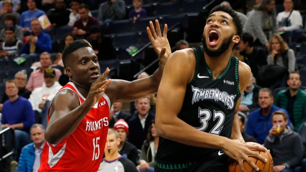 Clint Capela Karl-Anthony Towns