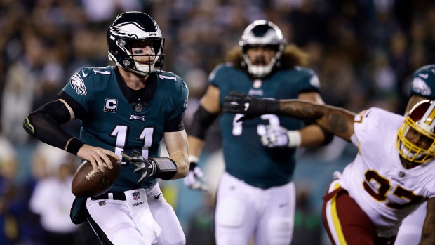 Carson Wentz, The Canadian Press Carson Wentz