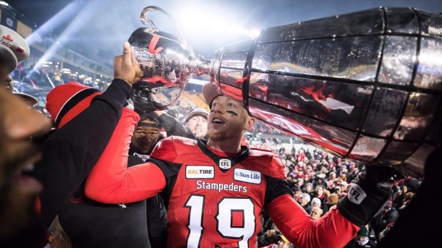 Bo Levi Mitchell, The Canadian Press Bo Levi Mitchell