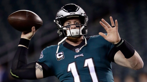 Carson Wentz, The Canadian Press Carson Wentz