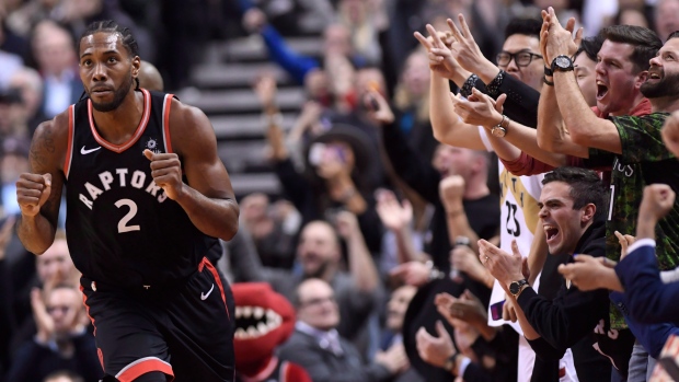 Kawhi Leonard , The Canadian Press Kawhi Leonard