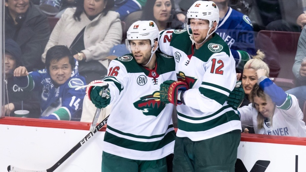 Jason Zucker , The Canadian Press Jason Zucker