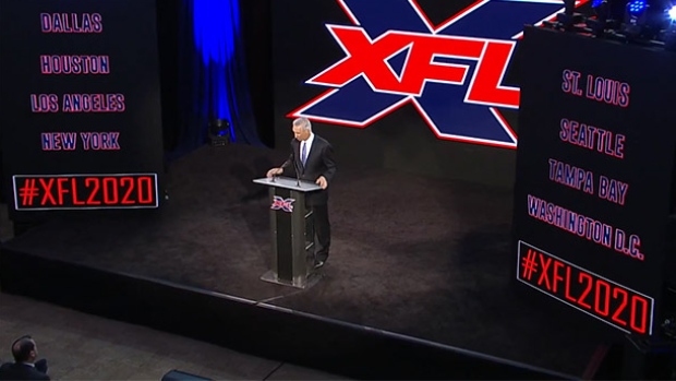 XFL Commissioner Oliver Luck