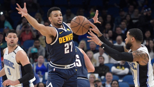 Jamal Murray D.J. Augustin, The Canadian Press Jamal Murray D.J. Augustin