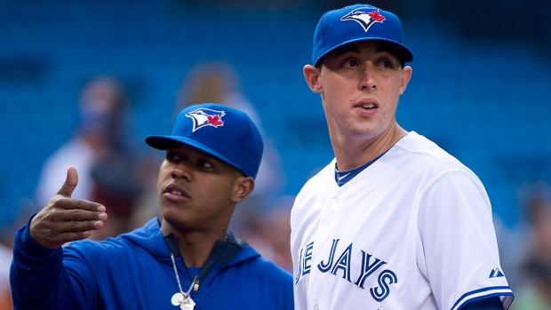 Marcus Stroman and Aaron Sanchez, Getty Images Marcus Stroman and Aaron Sanchez
