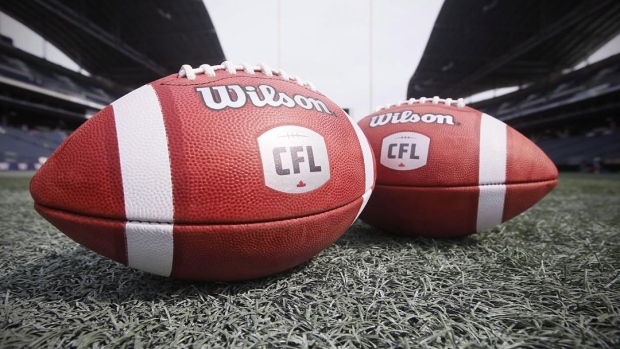 CFL footballs