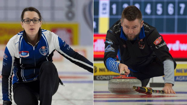 Val Sweeting and Mike McEwen 