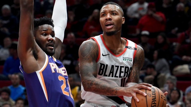 Damian Lillard, The Canadian Press Damian Lillard