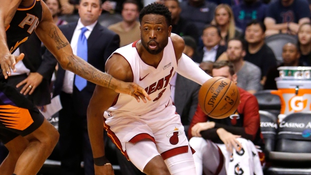 Dwyane Wade, The Canadian Press Dwyane Wade
